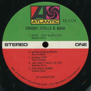 Crosby, Stills & Nash : Crosby, Stills & Nash (LP, Album, PR-)