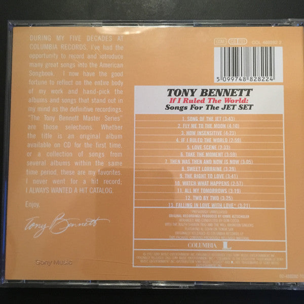 Tony Bennett : If I Ruled The World - Songs For The Jet Set (CD, Album, RE, RM)