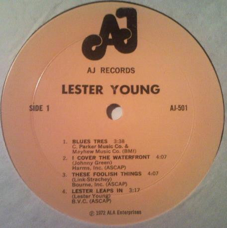 Lester Young : Archives Of Jazz Vol 1 (LP)