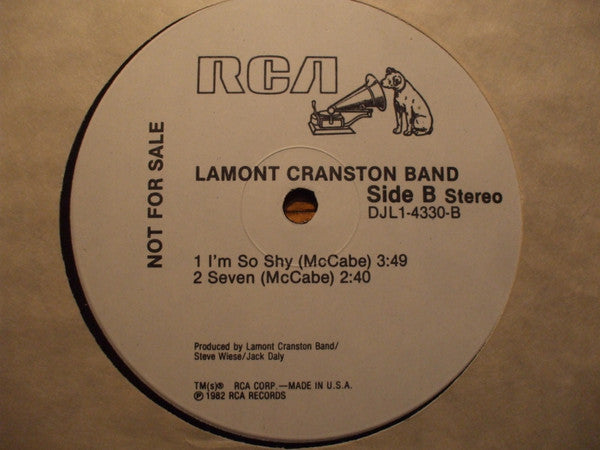 Lamont Cranston Band : Moonlight On The Broken Glass (12", EP, Promo)