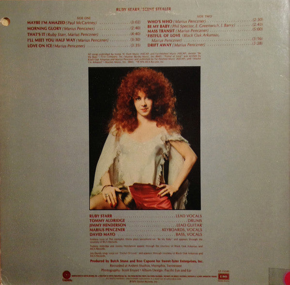 Ruby Starr : Scene Stealer (LP, Album, Jac)