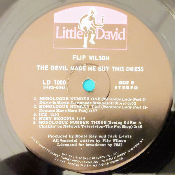 Flip Wilson : The Devil Made Me Buy This Dress (LP, Album, Hol)