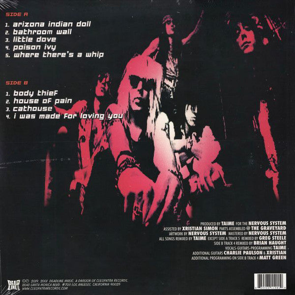Faster Pussycat : Between The Valley Of The Ultra Pussy (LP, Album, Ltd, RE, Red)