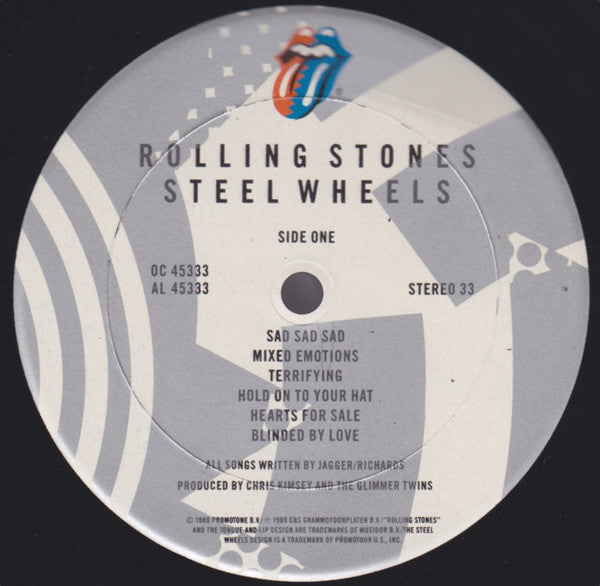 Rolling Stones* : Steel Wheels (LP, Album)