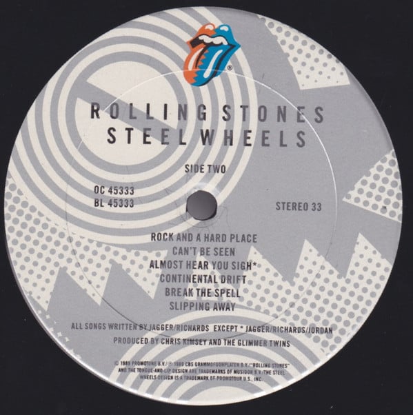 Rolling Stones* : Steel Wheels (LP, Album)
