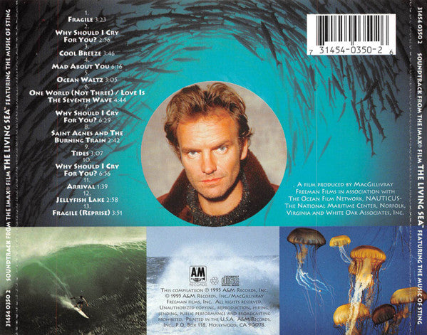 Sting : The Living Sea (Soundtrack From The IMAX Film) (CD, Album)