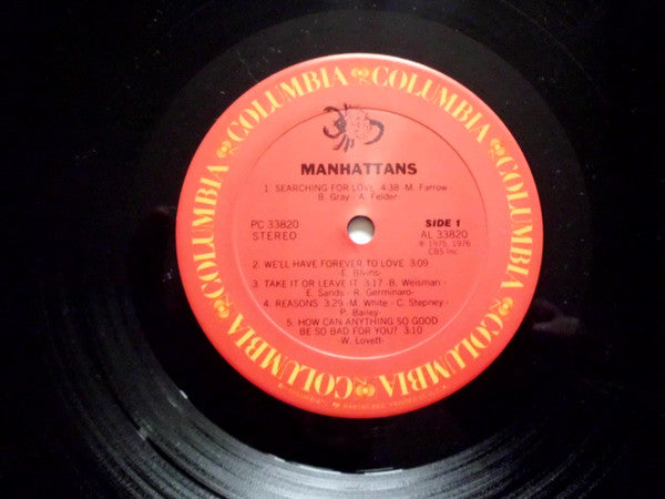 The Manhattans* : The Manhattans (LP, Album, RE)