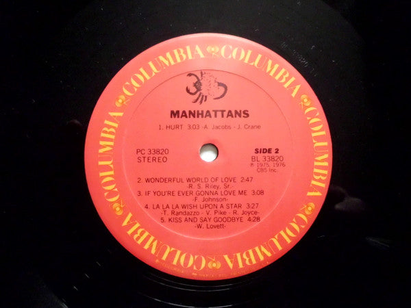 The Manhattans* : The Manhattans (LP, Album, RE)