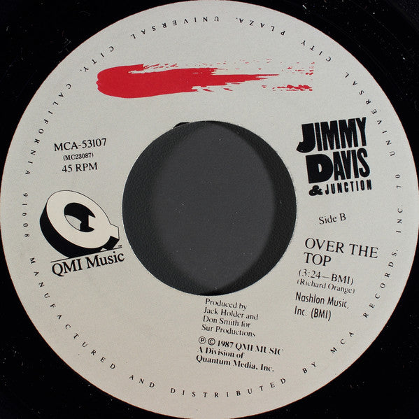 Jimmy Davis & Junction : Kick The Wall (7", Single)