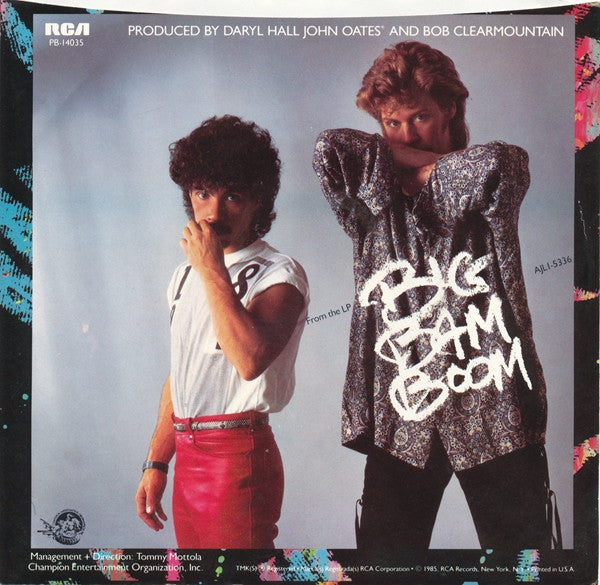 Daryl Hall & John Oates : Some Things Are Better Left Unsaid (7", Single, Styrene, Ind)