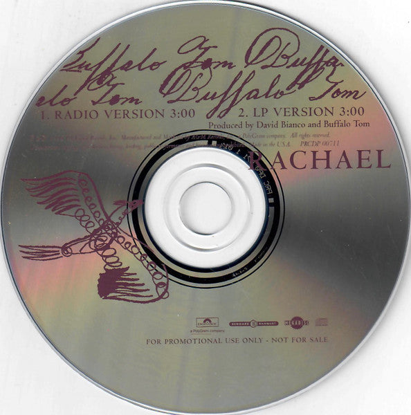 Buffalo Tom : Rachael (CD, Single, Promo)