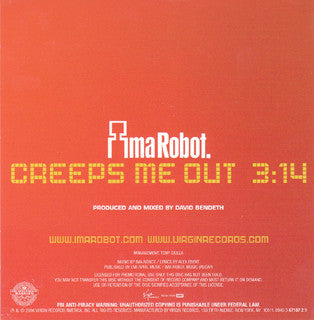 Ima Robot : Creeps Me Out (CD, Single, Promo)
