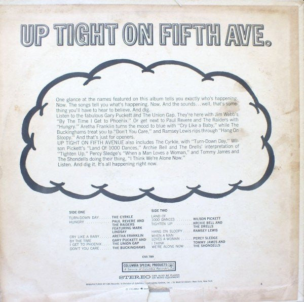 Various : Up Tight On 5th Avenue (LP, Comp)