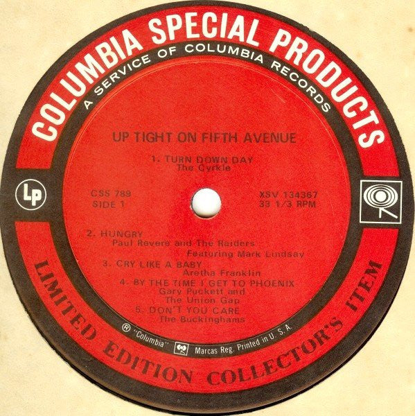 Various : Up Tight On 5th Avenue (LP, Comp)