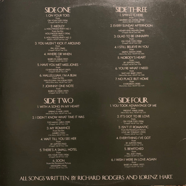 Bobby Short : Bobby Short Celebrates Rodgers & Hart (2xLP, Album, Gat)