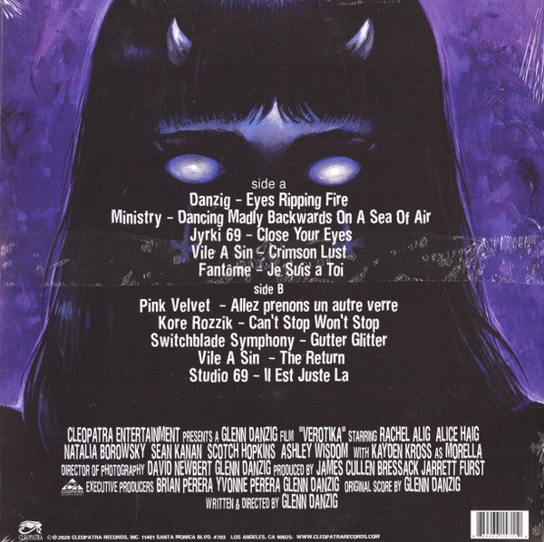 Various : Verotika (Motion Picture Soundtrack) (LP, Comp, Ltd, Pur)
