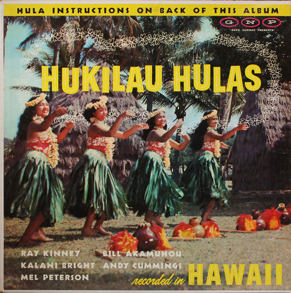 Various : Hukilau Hulas (LP, Album, Mono, RE)