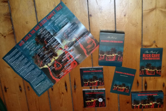 Nick Cave & The Bad Seeds : The Best Of Nick Cave & The Bad Seeds (2xCD, Comp, Promo + VHS, Promo, PAL + Box, + F)