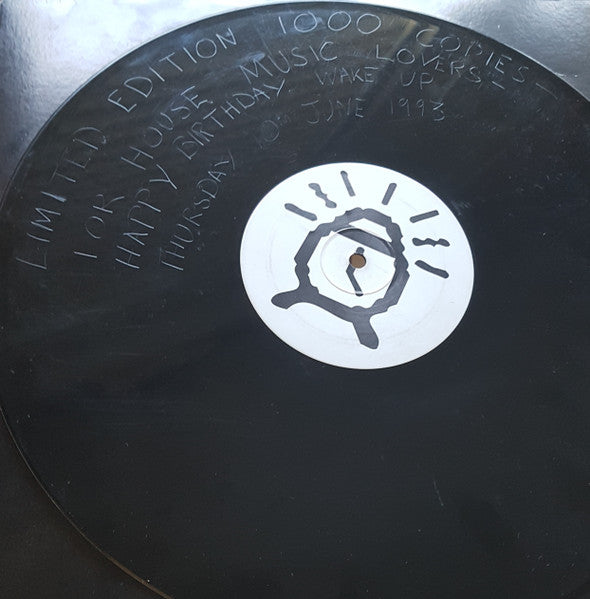 Laurent Garnier : Wake Up! One Year Of Music For House Music Lovers (12", S/Sided, Etch, Ltd)