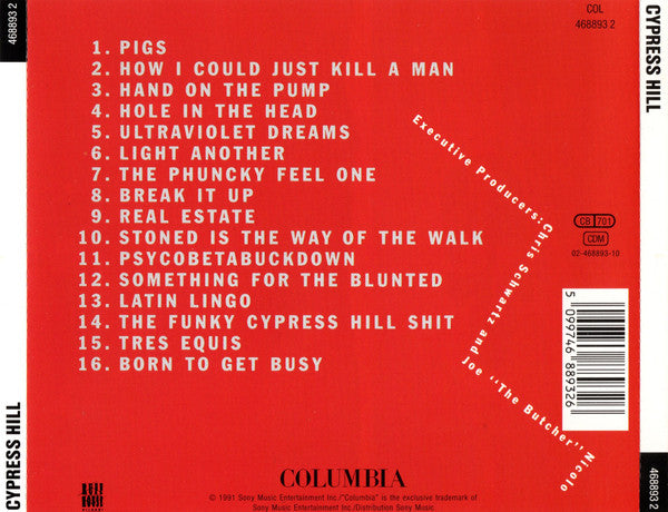Cypress Hill : Cypress Hill (CD, Album, RE)