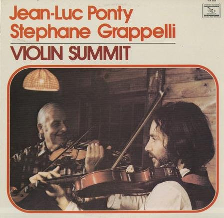 Jean-Luc Ponty, Stéphane Grappelli : Violin Summit (LP, Album, RE)