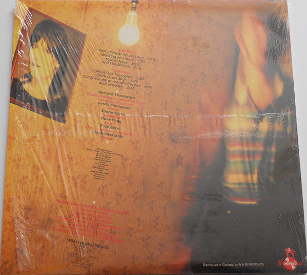 Richard & Linda Thompson : Shoot Out The Lights (LP, Album)