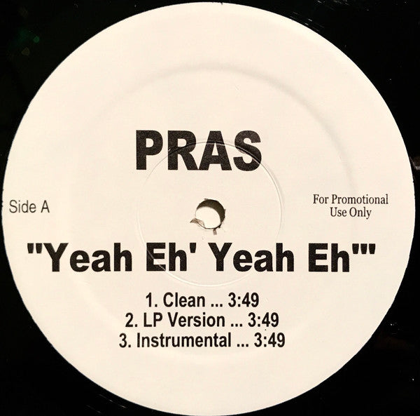 Pras* : Yeah Eh' Yeah Eh' / Murder Dem (12", Promo)
