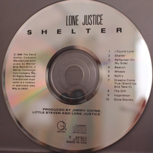 Lone Justice : Shelter (CD, Album)
