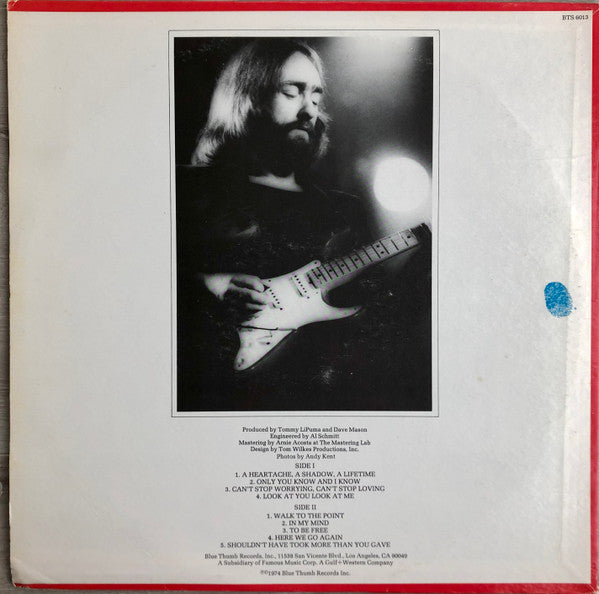 Dave Mason : The Best Of Dave Mason (LP, Comp, Ter)