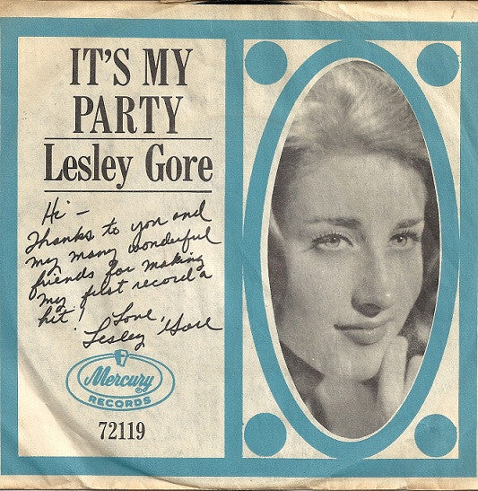 Lesley Gore : It's My Party (7", Single)