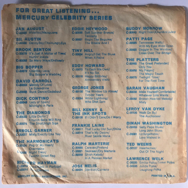 Lesley Gore : It's My Party (7", Single)