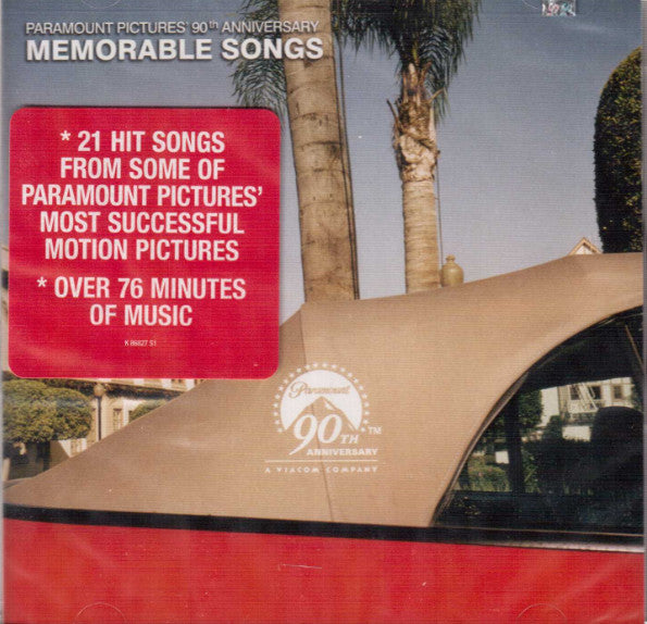 Various : Paramount Pictures' 90th Anniversary Memorable Songs (CD, Comp)