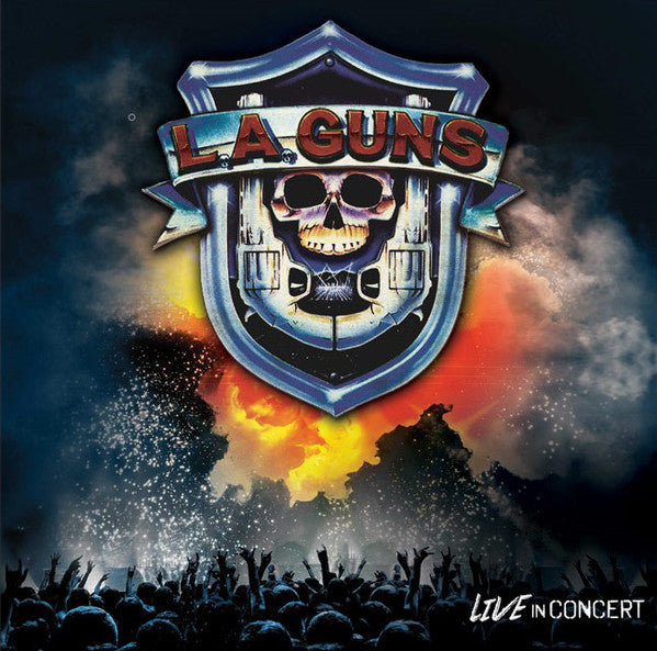 L.A. Guns : Live In Concert (LP, Album, Ltd, Red)