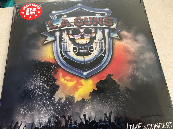 L.A. Guns : Live In Concert (LP, Album, Ltd, Red)