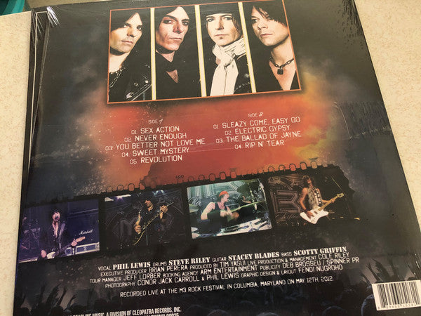 L.A. Guns : Live In Concert (LP, Album, Ltd, Red)