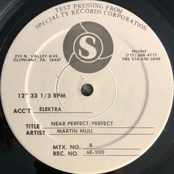 Martin Mull : Near Perfect / Perfect (LP, Album, TP)