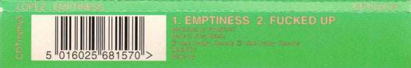 Lopez : Emptiness (CD, Single)