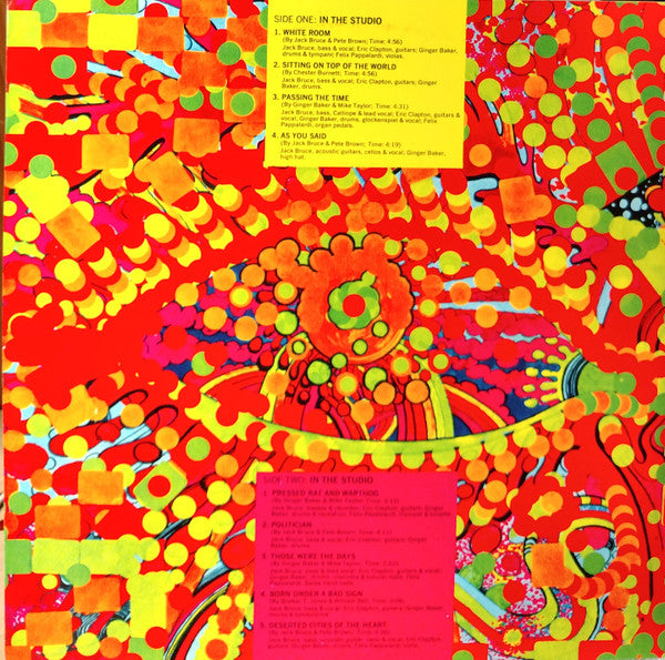 Cream (2) : Wheels Of Fire (2xLP, Album, RE, RP)