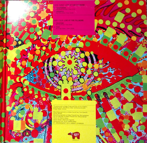 Cream (2) : Wheels Of Fire (2xLP, Album, RE, RP)