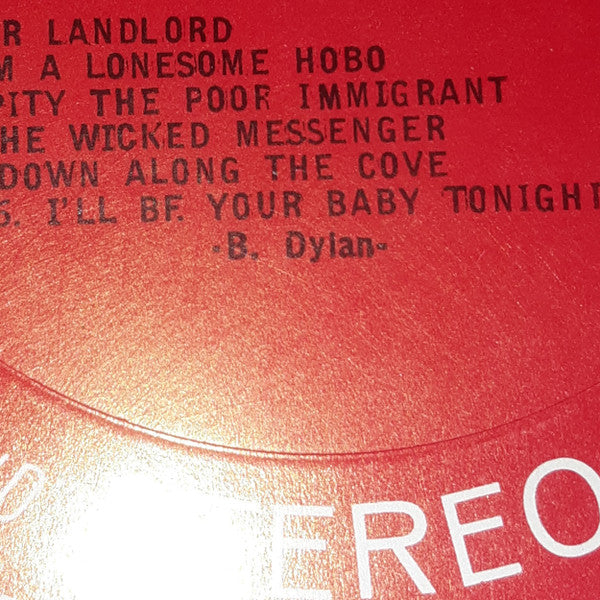 Bob Dylan : John Wesley Harding (LP, Album, M/Print, Ter)