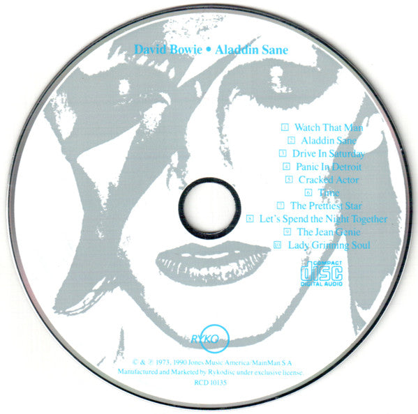 David Bowie : Aladdin Sane (CD, Album, RE, RM)