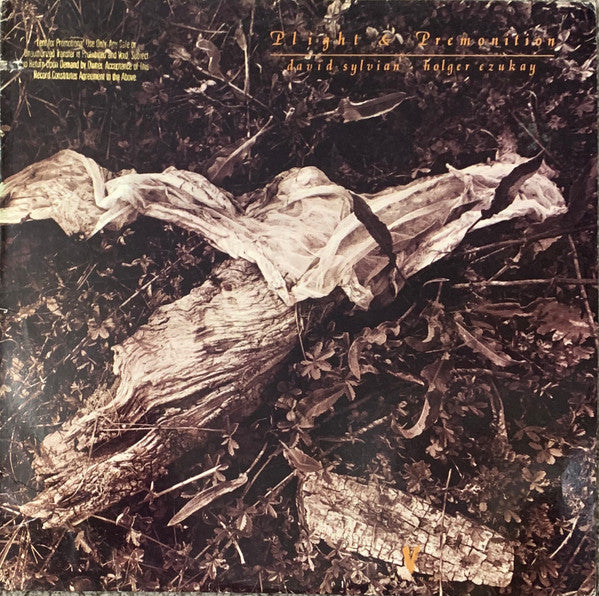 David Sylvian + Holger Czukay : Plight & Premonition (LP, Album, SRC)