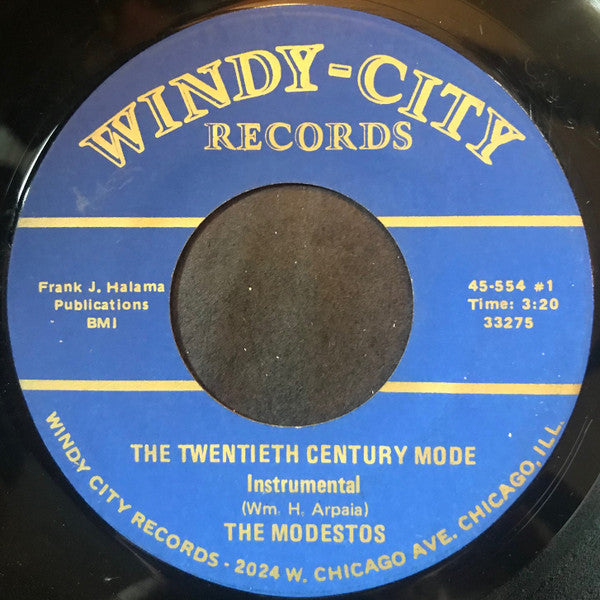 The Modestos : The Twentieth Century Mode / Let's Use Love (7")