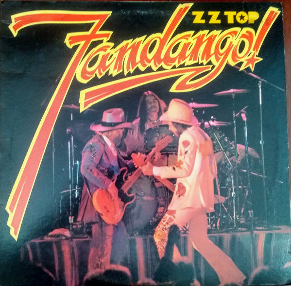 ZZ Top : Fandango! (LP, Album, RE, Jac)