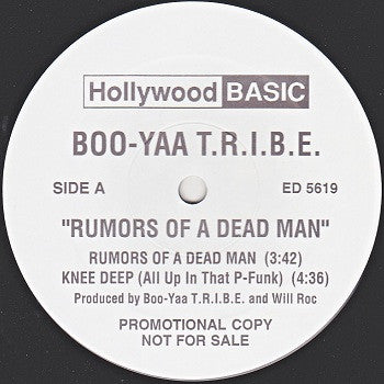 Boo-Yaa T.R.I.B.E. : Rumors Of A Dead Man (12", Promo)