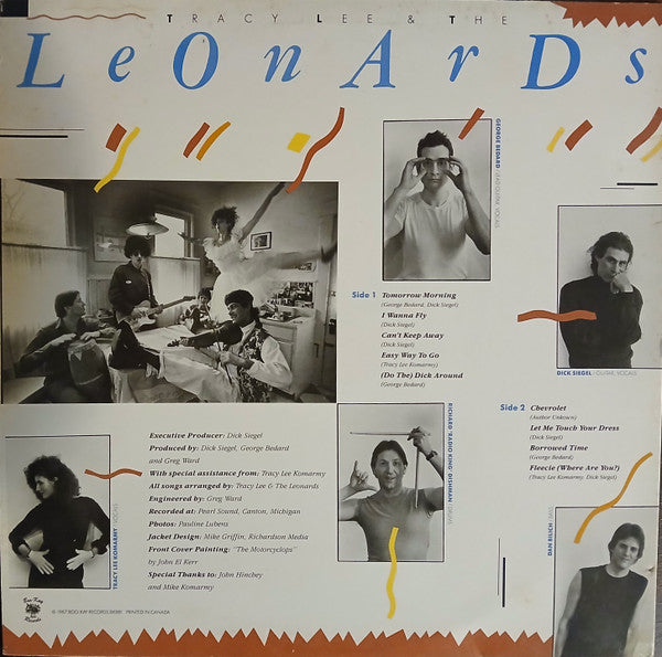 Tracy Lee And The Leonards : Tomorrow Morning (LP, Album)
