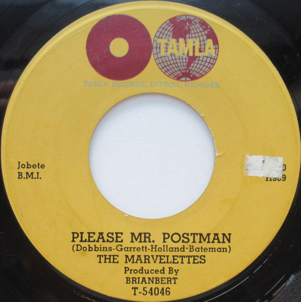 The Marvelettes : Please Mr. Postman / So Long Baby (7", Single)