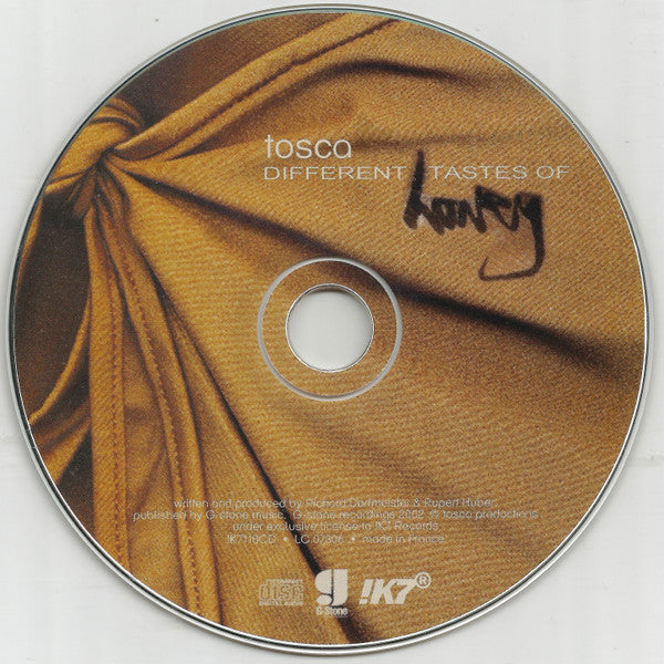 Tosca : Different Tastes Of Honey (CD, Album, Dig)