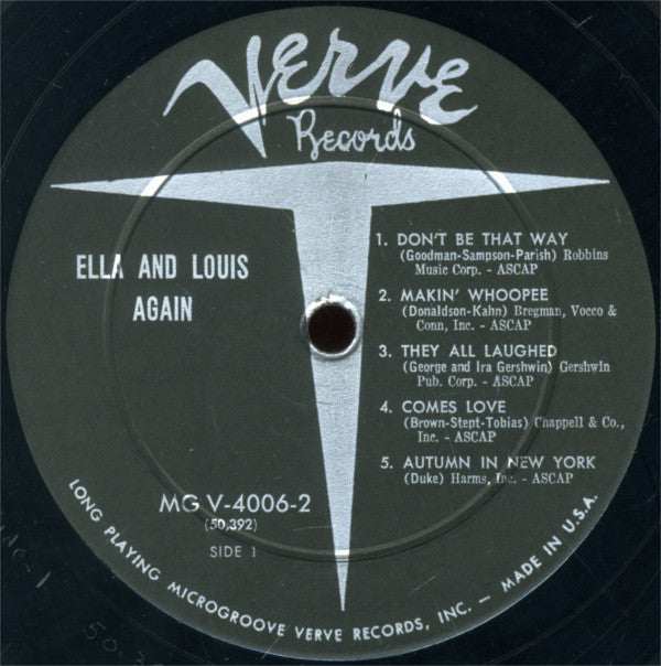 Ella* And Louis* : Ella And Louis Again (2xLP, Album, Gat)