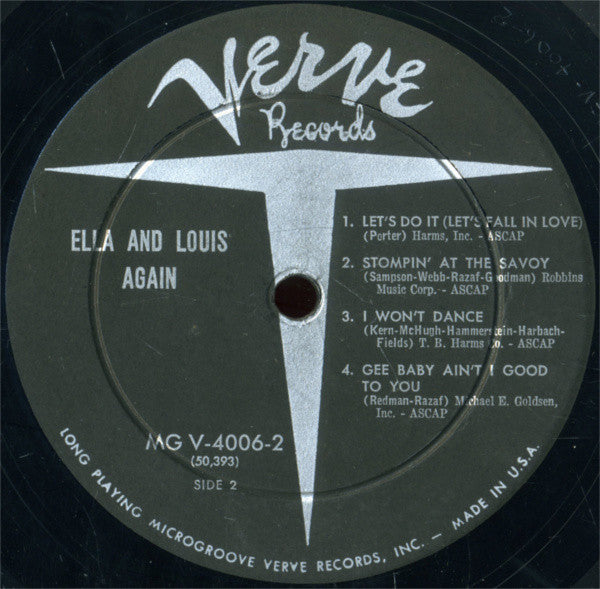 Ella* And Louis* : Ella And Louis Again (2xLP, Album, Gat)